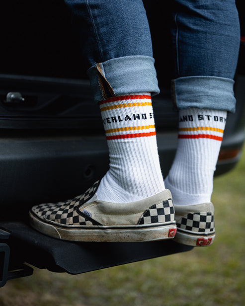 Van slip on fashion socks