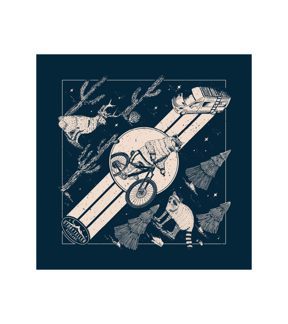 Bear Racing Bandana