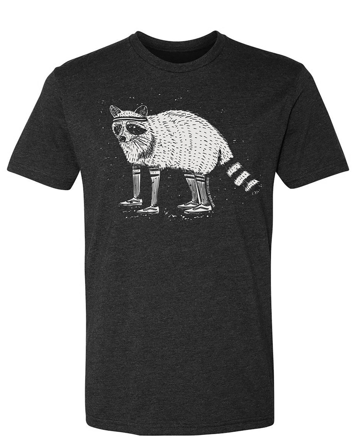 Retro Raccoon Charcoal