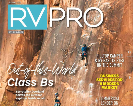 Storyteller Overland Featured on Cover of RV-PRO