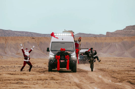 Deck the Vans: Behind the scenes of our outrageous Christmas shoot in Grand Junction, Colorado